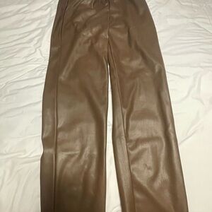 Vegan Leather Pants